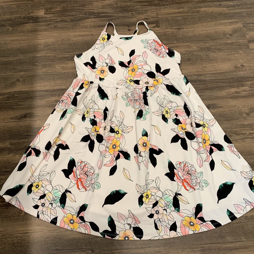 TORRID Flora Print Skater Dress